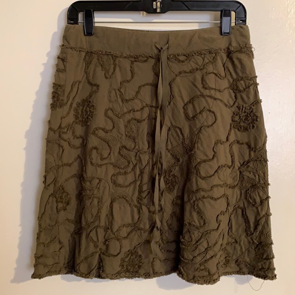 Max Studio Olive Skirt, SM